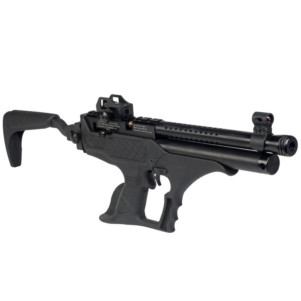 Hatsan Sortie Tact – Semi-Auto PCP Pistol with Folding Stock
